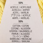 Пряжа "Baby cotton" 50% акрил 50% хлопок 165м/50гр (431 лимон) - фото 10813759