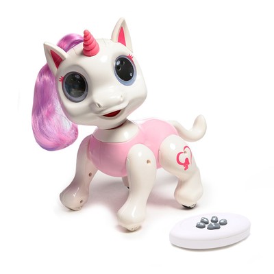 УЦЕНКА Робот‑питомец, радиоуправляемый «Единорожка», световые и звуковые эффекты