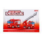 УЦЕНКА Машина инерционная «Пожарная», световые и звуковые эффекты, стреляет водой, МИКС 9596350