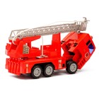 УЦЕНКА Машина инерционная «Пожарная», световые и звуковые эффекты, стреляет водой, МИКС 9596350
