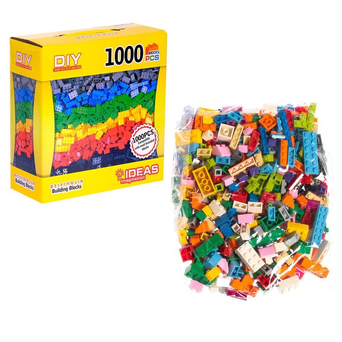 УЦЕНКА Конструктор «Классический набор», 1000 деталей - Фото 1