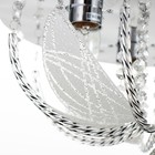 Люстра Светогор "Капель" 4х60Вт Е27 LED подсветка хром40х40см - фото 48962289