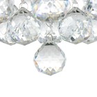 Люстра Светогор "Гродно" 8х60Вт Е27  LED подсветка хром 60х60см - фото 37097123