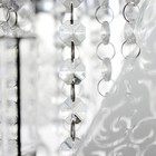 Люстра Светогор "Гродно" 8х60Вт Е27  LED подсветка хром 60х60см - фото 37097125