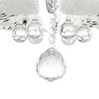 Люстра Светогор "Мельбурн" 4х60Вт Е27  LED подсветка хром 40х40см - фото 43739969