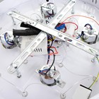 Люстра Светогор "Мельбурн" 4х60Вт Е27  LED подсветка хром 40х40см - фото 43739975