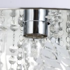 Люстра Светогор "Динчжоу" 4х60Вт Е27  LED подсветка хром 40х40см - фото 36664270