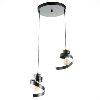 Светильник Светогор «Время» 2×60 Вт Е27 черный