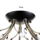 Люстра Светогор "Вид" 5х60Вт Е27 черный - фото 37215706