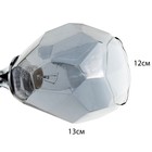 Люстра Светогор "Ночь" 8х60Вт Е27 черный/хром 95х95х32см - фото 37097136