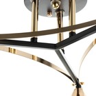 Люстра Светогор "Уровень" 3х60Вт Е27 черный 9556409