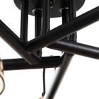 Люстра Светогор "Вечер" 5х60Вт Е27 черный 57х57х28см 9556426