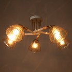 Люстра Светогор "Стар" 5х60Вт Е27 белый 53х53х27см 9556428