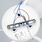 Люстра Светогор "Структура" 3х60Вт Е27 белый 51х51х29см - фото 37931546