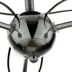 Люстра Светогор "Музыка" 3х60Вт Е27 черный/хром - фото 44378445