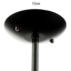 Люстра Светогор "Музыка" 3х60Вт Е27 черный/хром - фото 44378447