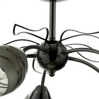 Люстра Светогор «Музыка» 5×60 Вт Е27 черный/хром - фото 37215719