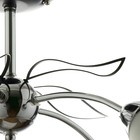 Люстра Светогор «Музыка» 5×60 Вт Е27 черный/хром - фото 37215720