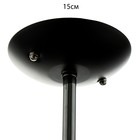 Люстра Светогор «Музыка» 5×60 Вт Е27 черный/хром - фото 37215721