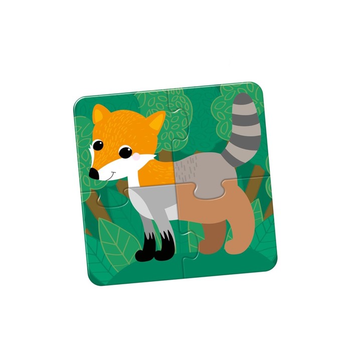 Пазлы MAXI «Собери свою зверюшку. Животные леса», 24 элемента 61949