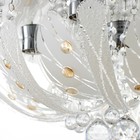 Люстра Светогор "Орлеан" 8х60Вт Е27  LED подсветка хром 60х60см - фото 22122923