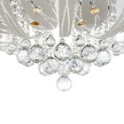 Люстра Светогор "Орлеан" 8х60Вт Е27  LED подсветка хром 60х60см - фото 22122924