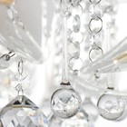 Люстра Светогор "Орлеан" 8х60Вт Е27  LED подсветка хром 60х60см - фото 22122926