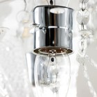 Люстра Светогор "Орлеан" 8х60Вт Е27  LED подсветка хром 60х60см - фото 22122928