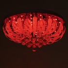 Люстра Светогор "Орлеан" 8х60Вт Е27  LED подсветка хром 60х60см - фото 22122919