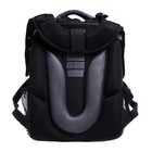 Рюкзак каркасный школьный 38 х 30 х 16 см, эргономичная спинка, Stavia "Машина монохром" - фото 22122965