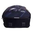 Рюкзак каркасный школьный 38 х 30 х 16 см, эргономичная спинка, Stavia "Машина монохром" - фото 22122966