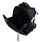 Рюкзак каркасный школьный 38 х 30 х 16 см, эргономичная спинка, Stavia "Машина монохром" - фото 22122967