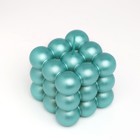 Свеча фигурная "Баблс" большой куб, 5х5х5 см, тиффани - фото 22123511