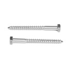 Болт ЛОМ, "глухарь", сантехнический, DIN571, М8х90 мм, 150 шт - фото 23491902