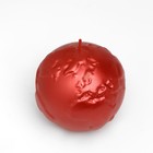 Свеча фигурная "Шар. Планета", 6х5,5 см, красный - Фото 3