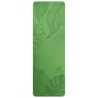 Коврик для йоги Sangh Tropics, 183х61х0,6 см, цвет зелёный - Фото 15