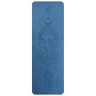 Коврик для йоги Sangh, 183х61х0,6 см, цвет синий - Фото 15
