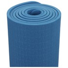 Коврик для йоги Sangh, 183х61х0,6 см, цвет синий - Фото 16