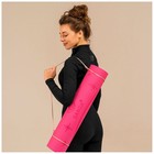 Коврик для фитнеса и йоги Sangh Sun, нескользящий, 183×61×0.6 см, розовый - Фото 6