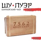 Китайский выдержанный чай "Шу Пуэр. 7562", 250 г, 2020 г, Юньнань, кирпич 9417644 - фото 12660945