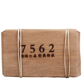 Чай китайский выдержанный «Шу Пуэр. 7562», Юньнань, кирпич, 250 г