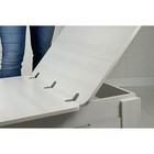 Стол – трансформер «Адам – 1», 700(1240)×620×430 мм, цвет белый рамух - Фото 5