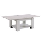 Стол – трансформер «Адам – 1», 700(1240)×620×430 мм, цвет белый рамух - Фото 9