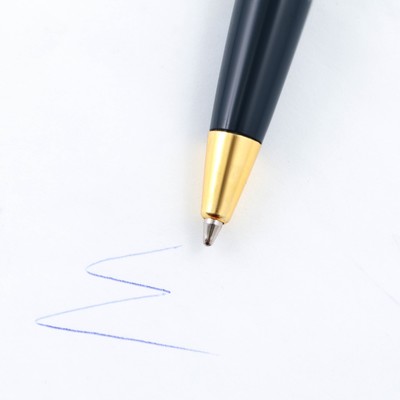 Ручка шариковая подарочная в конверте пластик, синяя паста, 1.0 мм «Выпускнику школы»