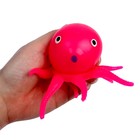 Антистресс игрушка «Осьминог», мялка - самодув (комплект 12 шт) - фото 22124093