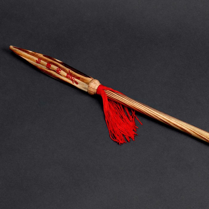 Детское деревянное оружие «Копьё» 80 × 4 × 0,5 см - фото 1909142917