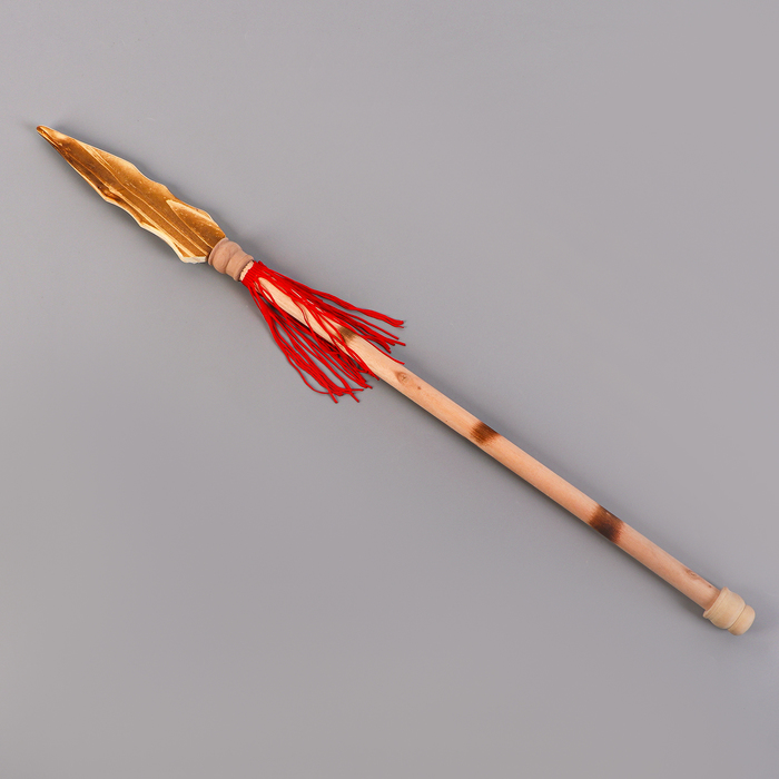Детское деревянное оружие «Копьё» 80 × 4 × 0,5 см - фото 1909142918