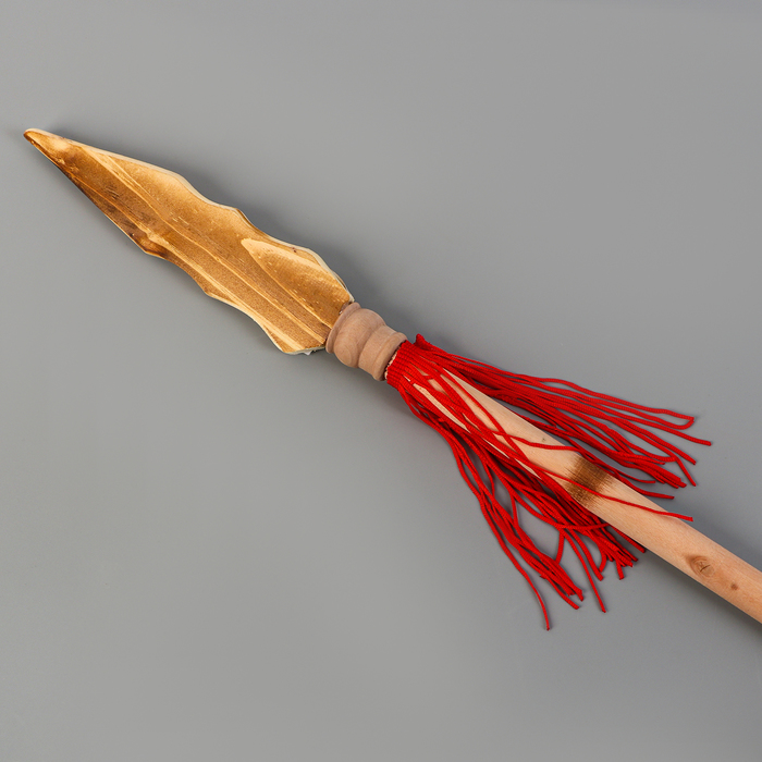 Детское деревянное оружие «Копьё» 80 × 4 × 0,5 см - фото 1909142920
