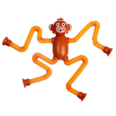 Развивающая игрушка «Обезьянка» с присосками, цвета МИКС