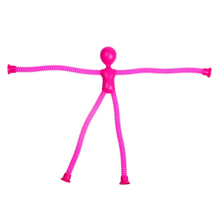 Развивающая игрушка «Прешелец» с присосками, цвета МИКС - фото 1900368842